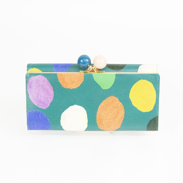 tsumori chisato　ツモリチサト　カラフルズーム　ガマ口 長財布　57953-4