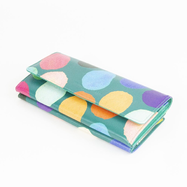 tsumori chisato　ツモリチサト　カラフルズーム　ガマ口 長財布　57953-6