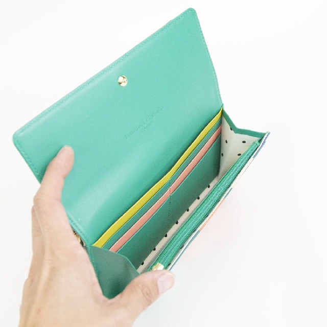 tsumori chisato　ツモリチサト　カラフルズーム　ガマ口 長財布　57953-8