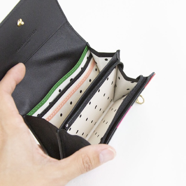 tsumori chisato　ツモリチサト　カラフルズーム　折財布　57951-9