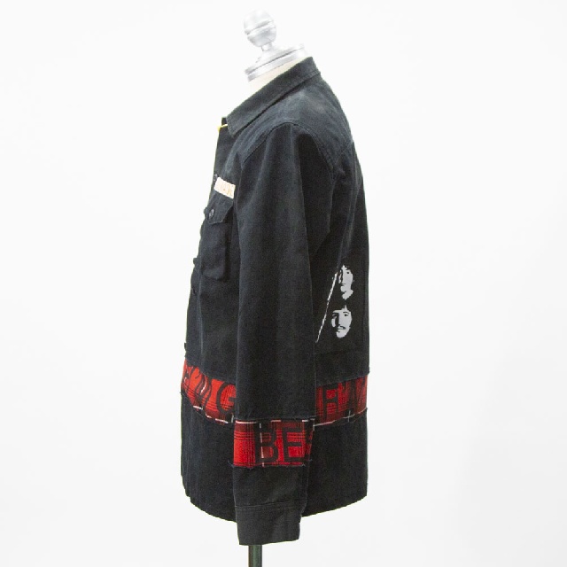 ONEMADE　ワンメイド　DOCKING MILITARY SHIRT　ドッキング ミリタリーシャツ　one-1450-2