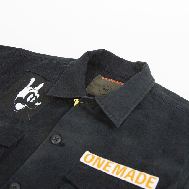 ONEMADE　ワンメイド　DOCKING MILITARY SHIRT　ドッキング ミリタリーシャツ　one-1450-8
