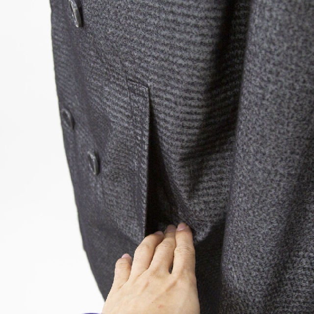 ONEMADE　ワンメイド　 PRINT P COAT　プリント　Pコート　one-1460-6