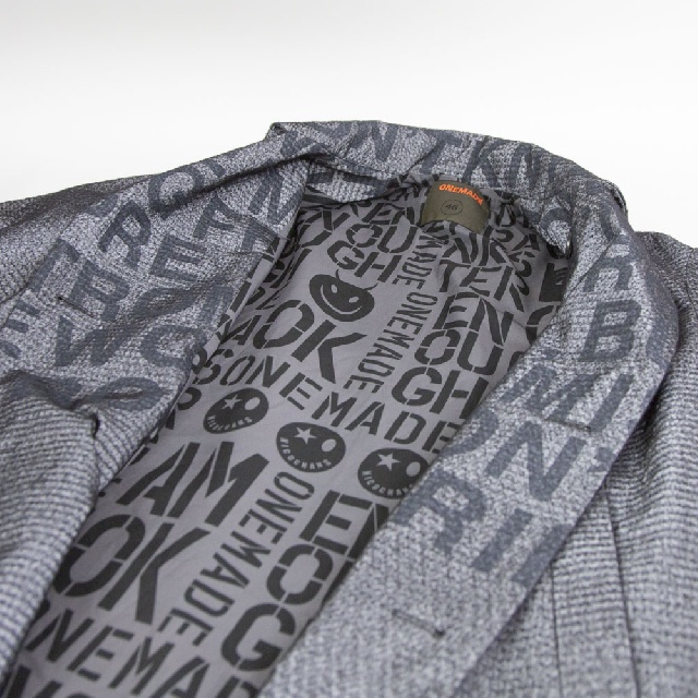 ONEMADE　ワンメイド　 PRINT P COAT　プリント　Pコート　one-1460-9