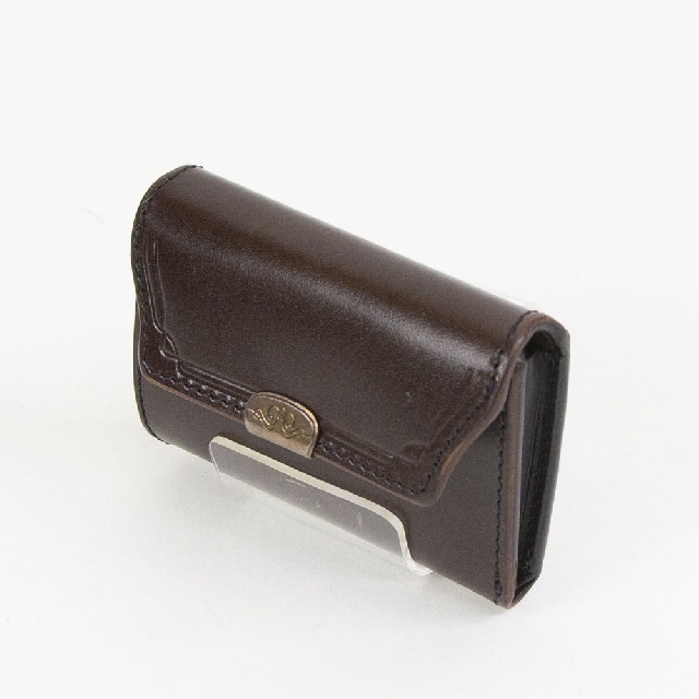 池之端銀革店　Dual　デュアル　サドルプルアップ　コンパクト財布　DCR-1040-2