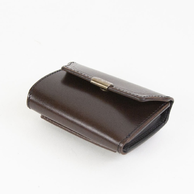 池之端銀革店　Dual　デュアル　サドルプルアップ　コンパクト財布　DCR-1040-6