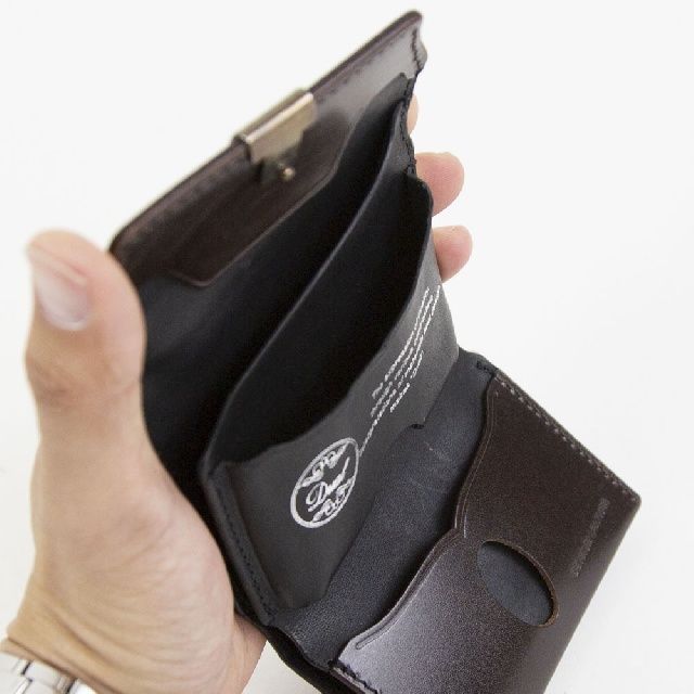 池之端銀革店　Dual　デュアル　サドルプルアップ　コンパクト財布　DCR-1040-9