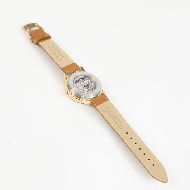 【2025年11月21日販売開始】ZEPPELIN × PELLE MORBIDA　　ツェッペリンxペッレモルビダ　クロノグラフ　時計　7662-9-2