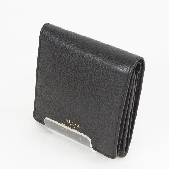 MUZICA　ムジカ　シュリンクレザー　2つ折財布　M1018  -1