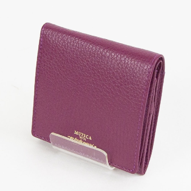 MUZICA　ムジカ　シュリンクレザー　2つ折財布　M1018  -3