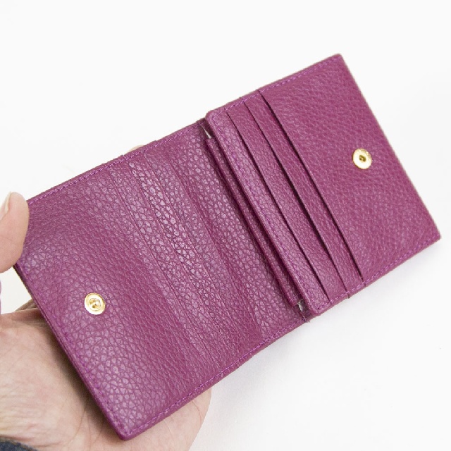 MUZICA　ムジカ　シュリンクレザー　2つ折財布　M1018  -9