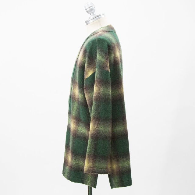 M53　エムゴーサン　Vネック プルオーバーチェック　MSH-031-3