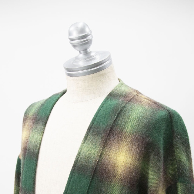 M53　エムゴーサン　Vネック プルオーバーチェック　MSH-031-6