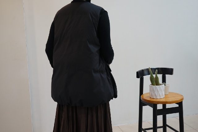 mizuiro ind　ミズイロインド　ダウンベスト　3-270066-12