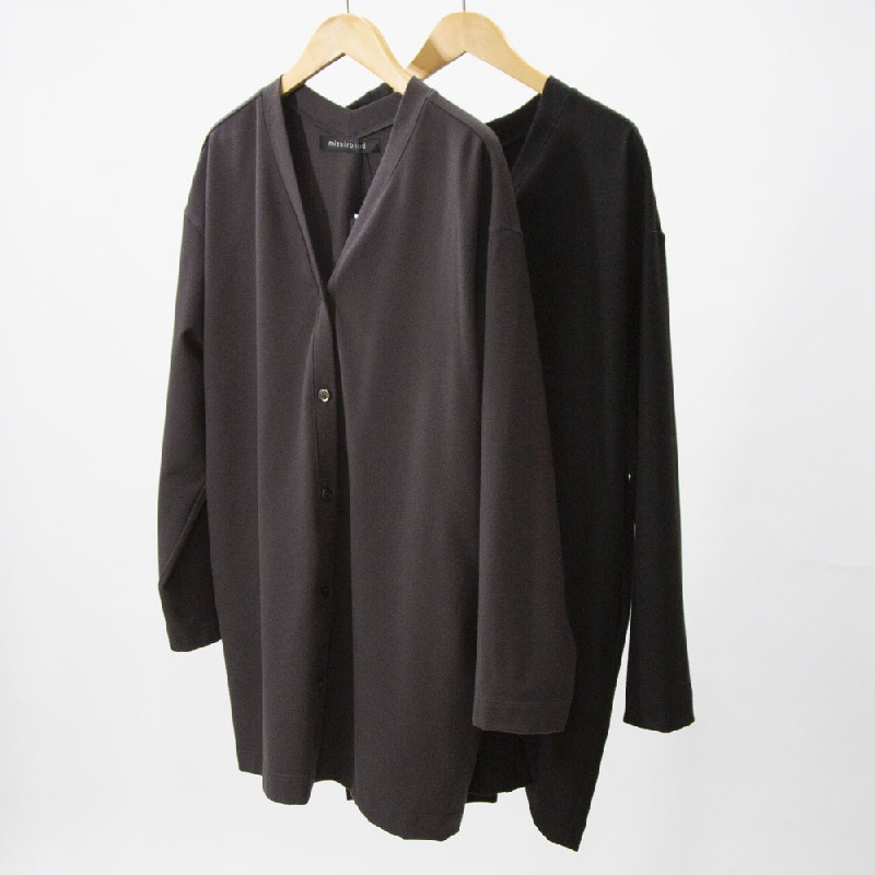 mizuiro ind　ミズイロインド　Vネックカーディガン　4-230059　