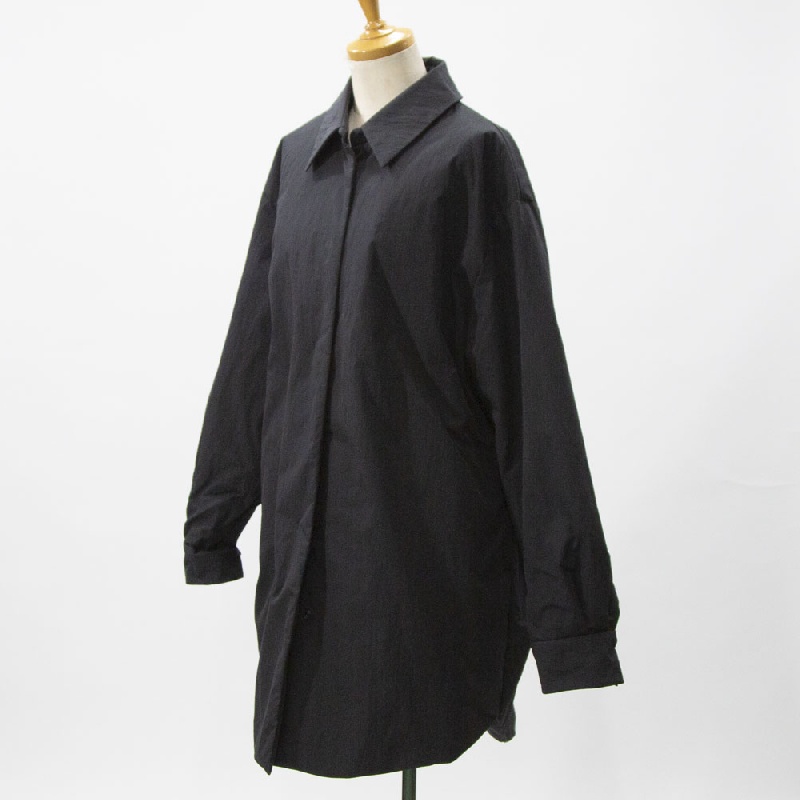 mizuiro ind　ミズイロインド　ワイドパディングシャツジャケット　4-270039