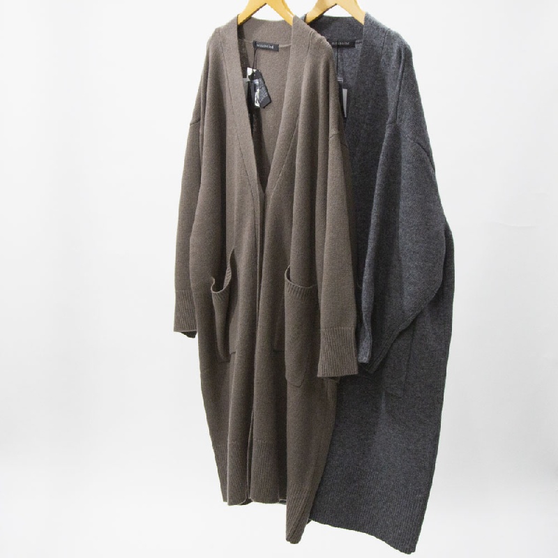 mizuiro ind　ミズイロインド　ワイドVネックカーディガン　4-220095