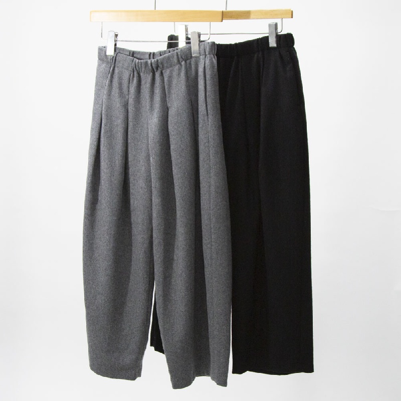 mizuiro ind　ミズイロインド　タックワイドパンツ　4-260068