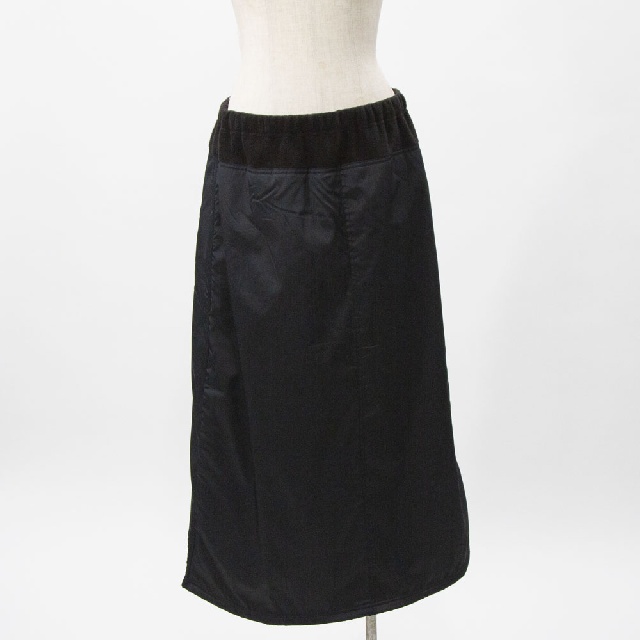 Y's for living　ワイズフォーリビング　タフタ＋フリース　スカート　M02-R05-18　　-1