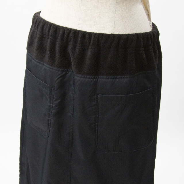 Y's for living　ワイズフォーリビング　タフタ＋フリース　スカート　M02-R05-18　　-6