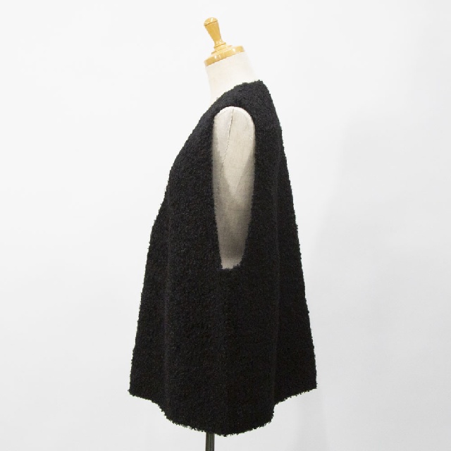 mizuiro ind　ミズイロインド　ヘアリーVネックベスト　3-220095-2