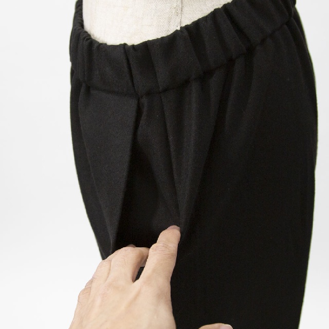 mizuiro ind　ミズイロインド　センタープレスパンツ　4-260063-7