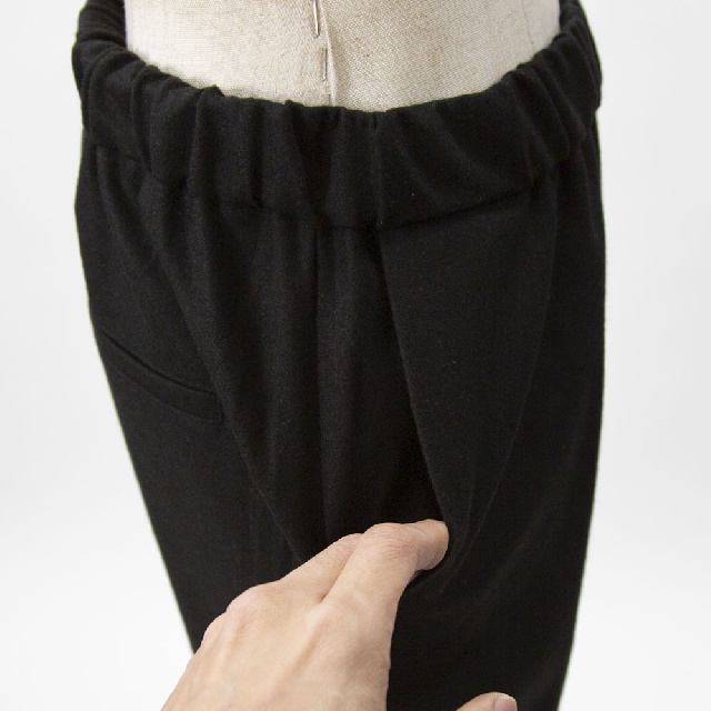 mizuiro ind　ミズイロインド　センタープレスパンツ　4-260063-8