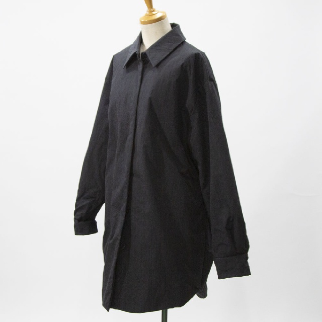 mizuiro ind　ミズイロインド　ワイドパディングシャツジャケット　4-270039-0