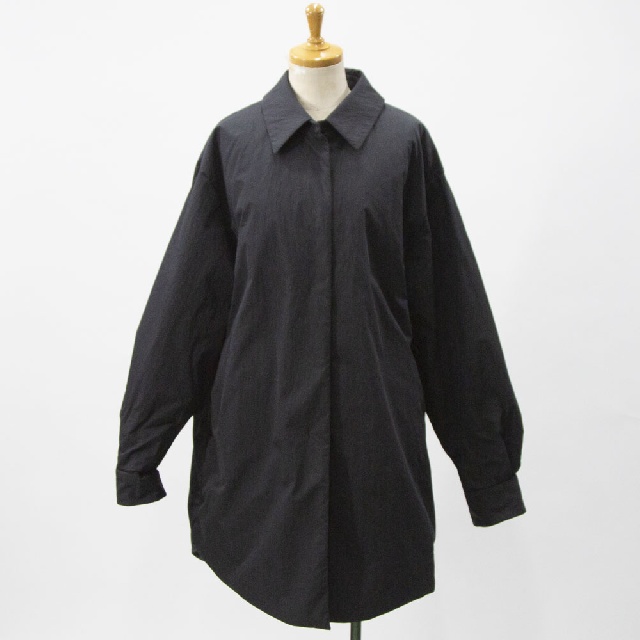 mizuiro ind　ミズイロインド　ワイドパディングシャツジャケット　4-270039-1