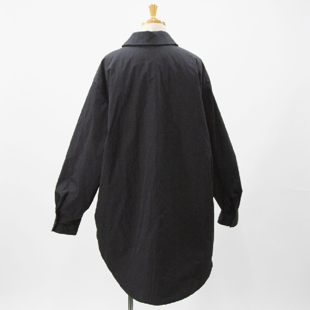 mizuiro ind　ミズイロインド　ワイドパディングシャツジャケット　4-270039-3