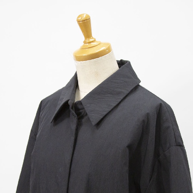 mizuiro ind　ミズイロインド　ワイドパディングシャツジャケット　4-270039-5