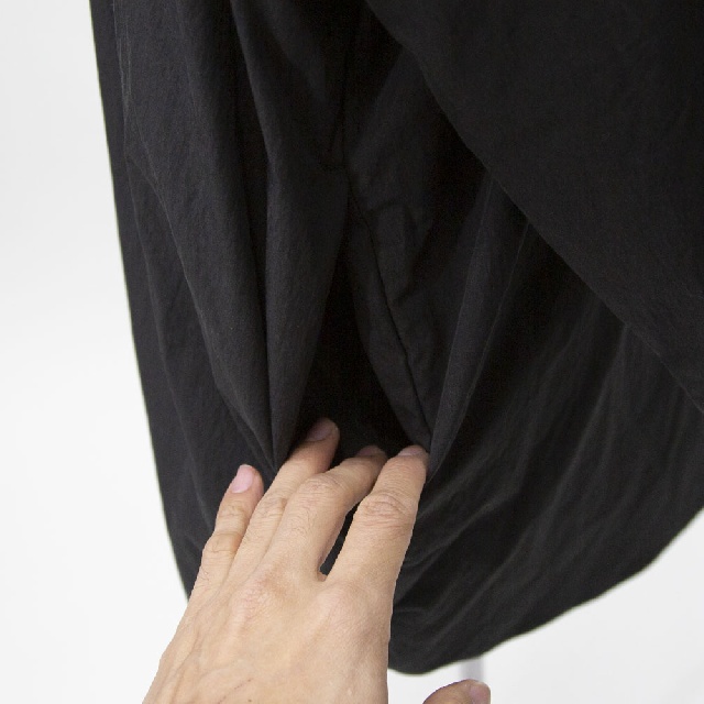 mizuiro ind　ミズイロインド　ワイドパディングシャツジャケット　4-270039-6