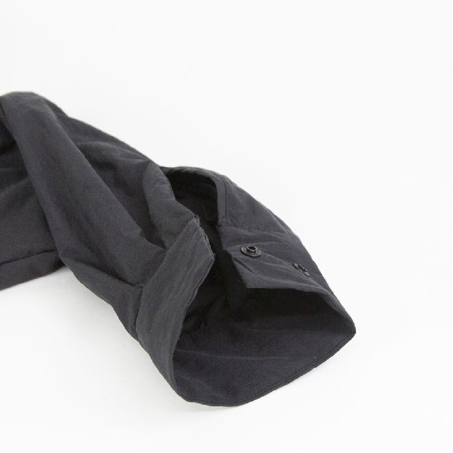 mizuiro ind　ミズイロインド　ワイドパディングシャツジャケット　4-270039-10