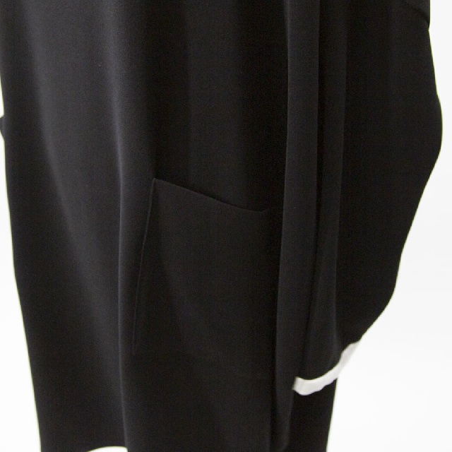 mizuiro ind　ミズイロインド　襟付きサテンコクーンワンピース　4-250050-5