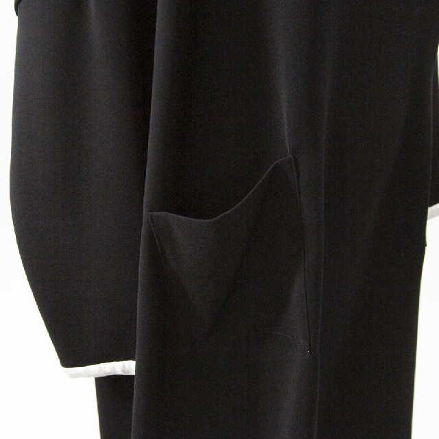 mizuiro ind　ミズイロインド　襟付きサテンコクーンワンピース　4-250050-6