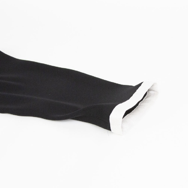 mizuiro ind　ミズイロインド　襟付きサテンコクーンワンピース　4-250050-9