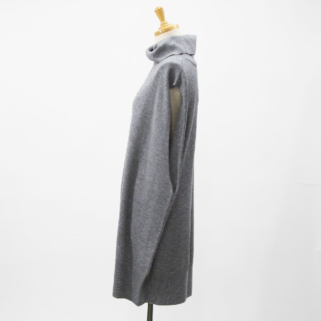 mizuiro ind　ミズイロインド　リブハイネックベスト　4-220103-3