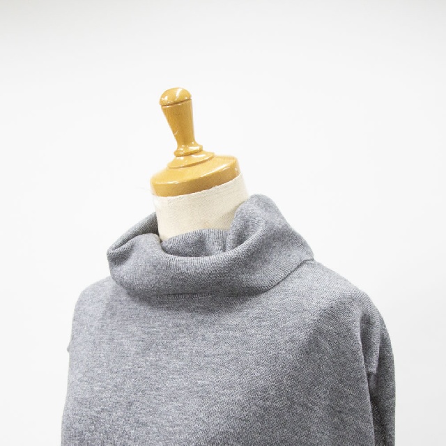 mizuiro ind　ミズイロインド　リブハイネックベスト　4-220103-6