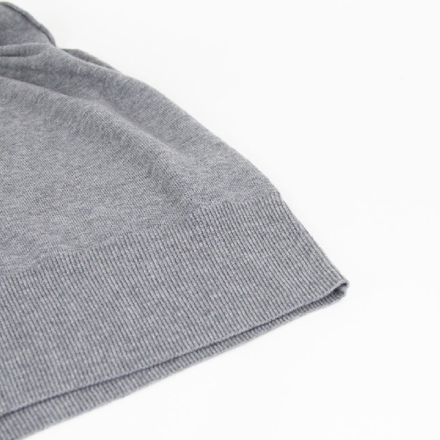 mizuiro ind　ミズイロインド　リブハイネックベスト　4-220103-9