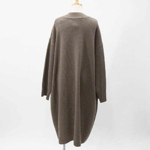 mizuiro ind　ミズイロインド　ワイドVネックカーディガン　4-220095-4