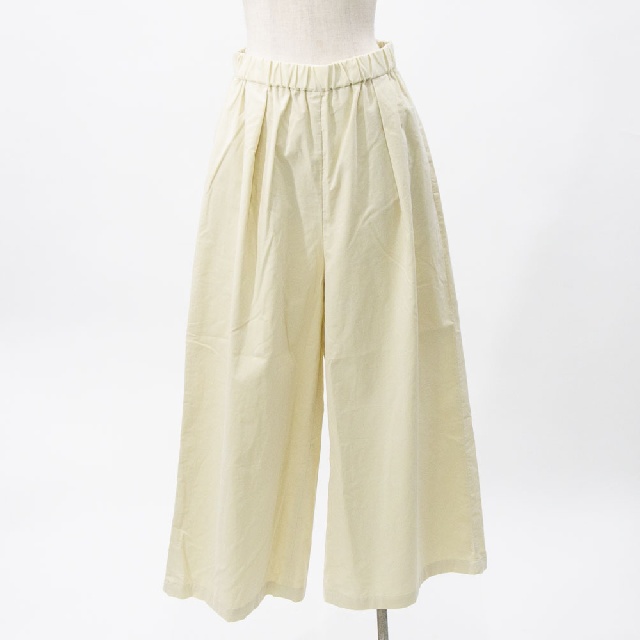 mizuiro ind　ミズイロインド　コーデュロイタックワイドパンツ　4-260067-2