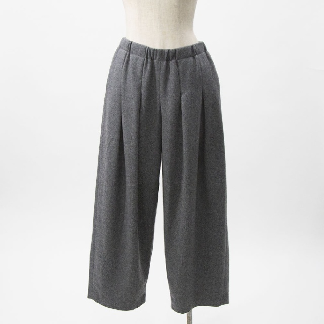 mizuiro ind　ミズイロインド　タックワイドパンツ　4-260068-2