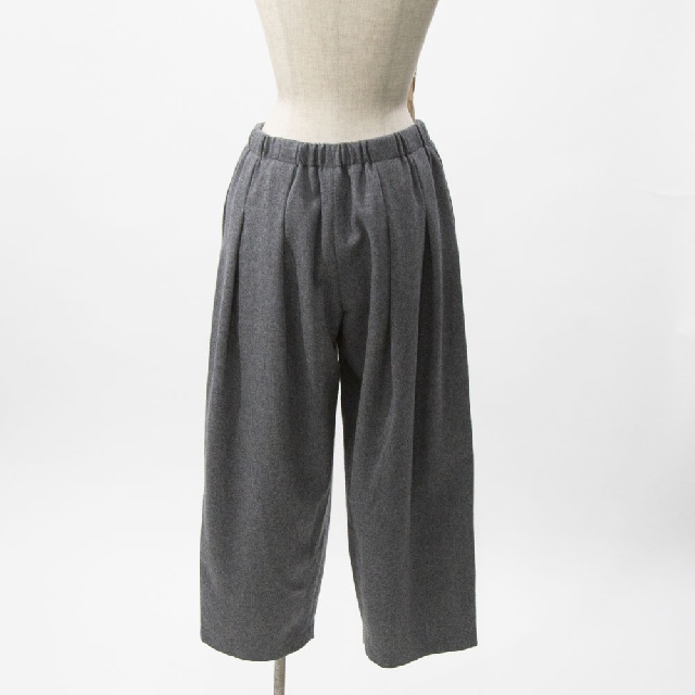 mizuiro ind　ミズイロインド　タックワイドパンツ　4-260068-4
