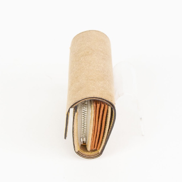 charmes　シャルムス　リサイクルレザー　三つ折財布　CH-194-3