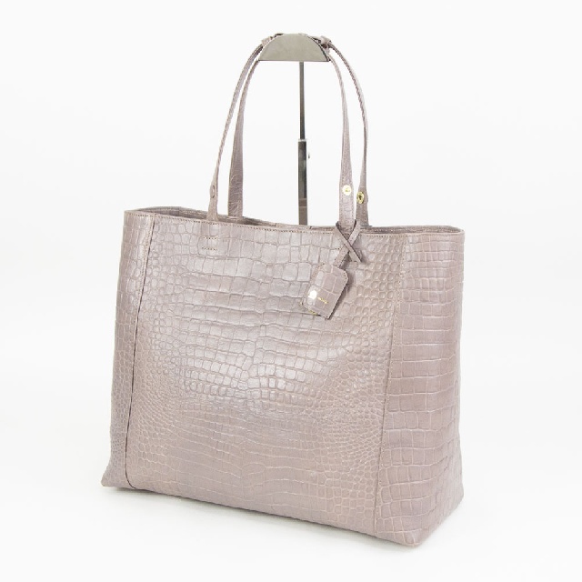 MONONOGU　もののぐ　クロコ型押しトートバッグ　TT3-CC-1