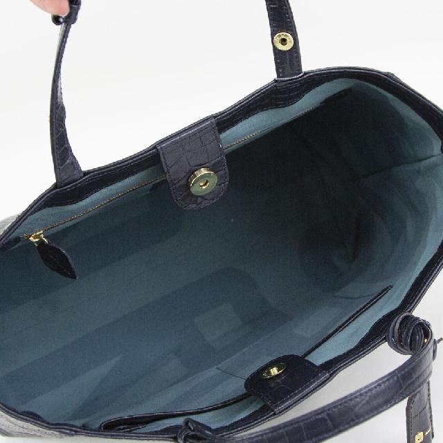 MONONOGU　もののぐ　クロコ型押しトートバッグ　TT3-CC-9