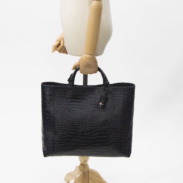 MONONOGU　もののぐ　クロコ型押しトートバッグ　TT3-CC-10