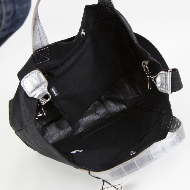 REGALO　レガロ　ザック　クロコハンドル  2way ナイロントート (M)　RE-5951-8