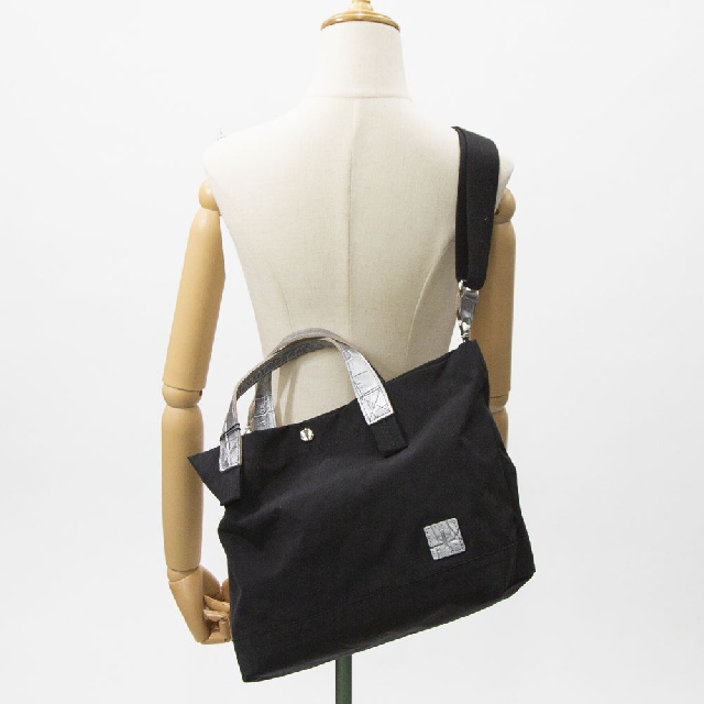 REGALO　レガロ　ザック　クロコハンドル  2way ナイロントート (M)　RE-5951-10