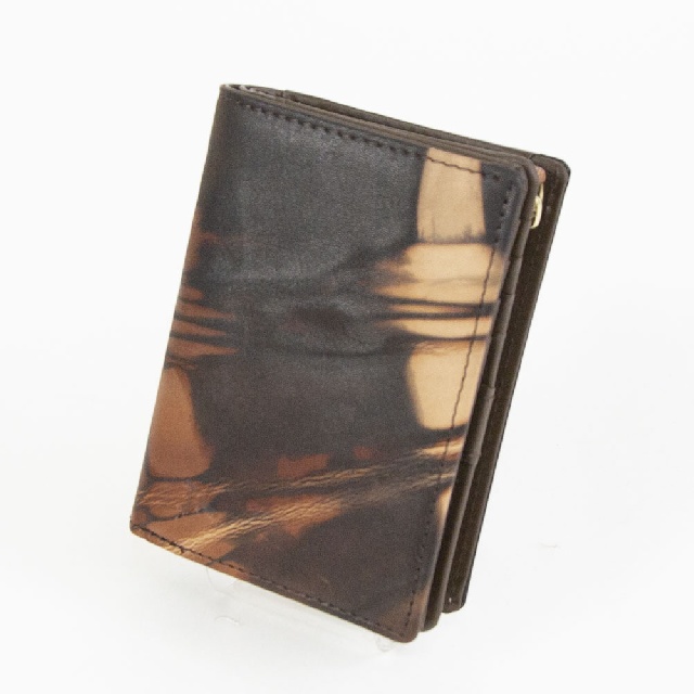 AinSoph　アインソフ　奄美泥染め ミドル財布　DA1035-AMD-0